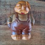 Vintage Spaarpot Varken in Tuinbroek, Ophalen of Verzenden, Gebruikt