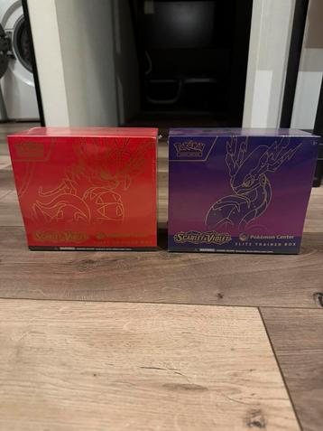 Scarlet & Violet pokemon center etb! beschikbaar voor biedingen