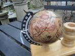 vintage kleine globe met pennenhouder jaren 50, Antiek en Kunst, Ophalen of Verzenden