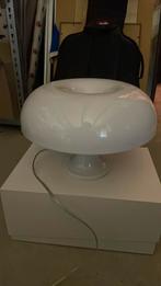 Mushroom / paddestoel tafellamp wit, Ophalen, Gebruikt, Kunststof, Minder dan 50 cm