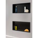Wiesbaden inbouwnis mat zwart 30x60x10, Ophalen, Zo goed als nieuw
