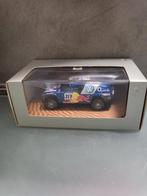 Volkswagen Race Touareg 2 Dakar 2009 1:43, Ophalen of Verzenden, Zo goed als nieuw, Auto, Overige merken