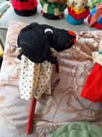 Antiek speelgoed hond op stok izgs 25cm rammelaar, Antiek en Kunst, Antiek | Speelgoed, Ophalen of Verzenden