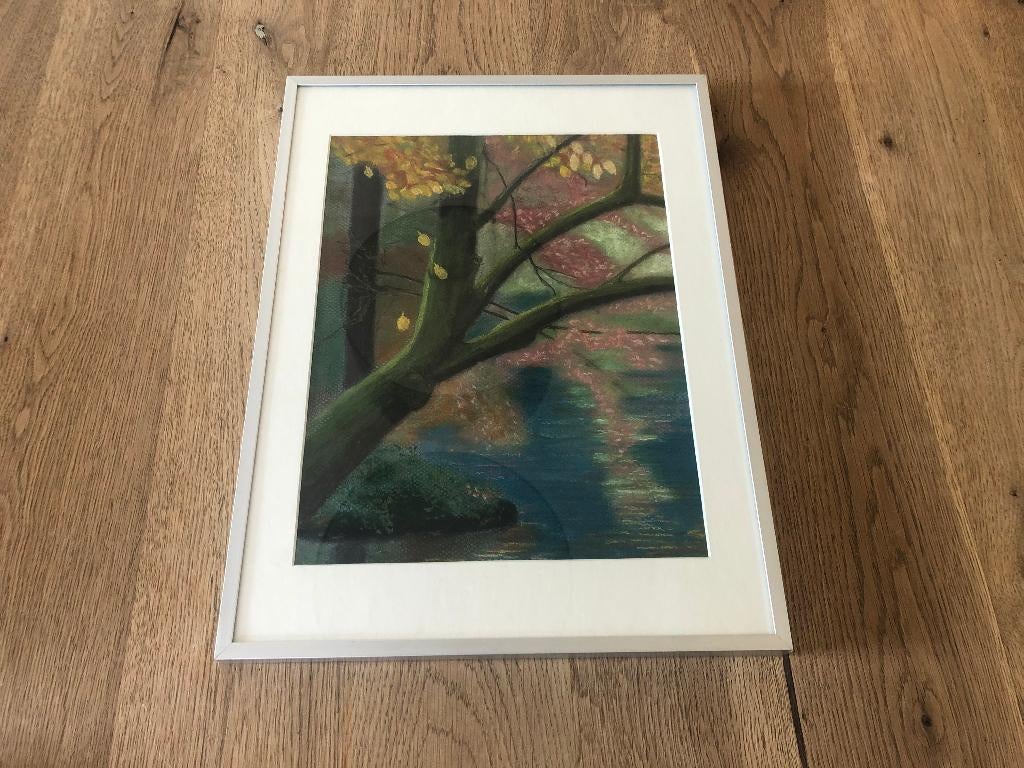 B355 Fotolijst - Lijst Schilderij Stilleven Boom Bos Natuur, Minder dan 50 cm, Gebruikt, Ophalen of Verzenden, Minder dan 50 cm
