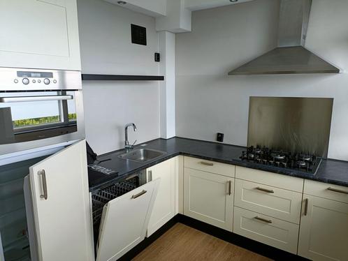 Keuken, Huis en Inrichting, Keuken | Complete keukens, Gebruikt, Hoekkeuken, Crème, Ophalen