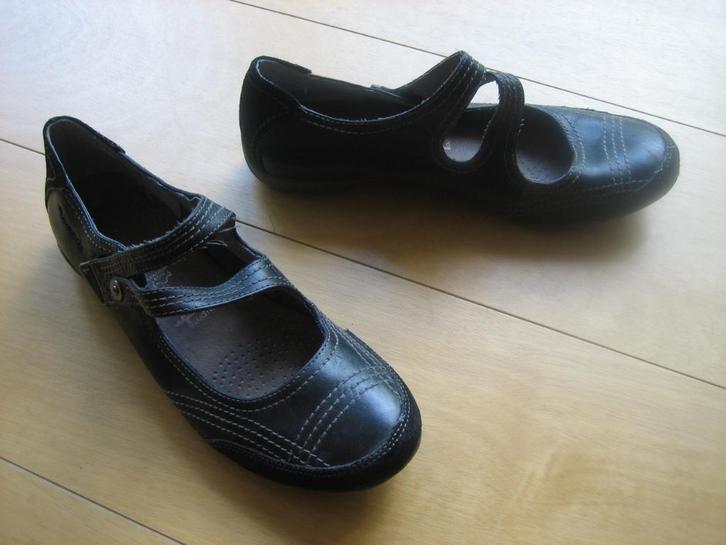 Sportieve zwart leren schoenen TAMARIS ACTIVE 38 snazzeys, Kleding | Dames, Schoenen, Nieuw, Instappers, Zwart, Verzenden