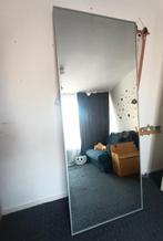 passpiegel ikea hovet aluminium, Huis en Inrichting, Ophalen of Verzenden, Gebruikt, Rechthoekig, Minder dan 50 cm
