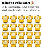 Jumbo bakzegels, Jumbo, Ophalen of Verzenden