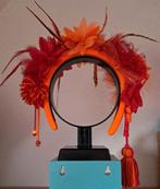 Prachtige handgemaakte bloemenkroon in Kielegat kleuren, Kleding | Dames, Carnavalskleding en Feestkleding, Ophalen of Verzenden