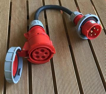 CEE 32A naar 16A stroom adapter 380V - 400V IP67 beschikbaar voor biedingen