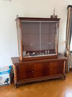 Noten houten salon kast, Ophalen