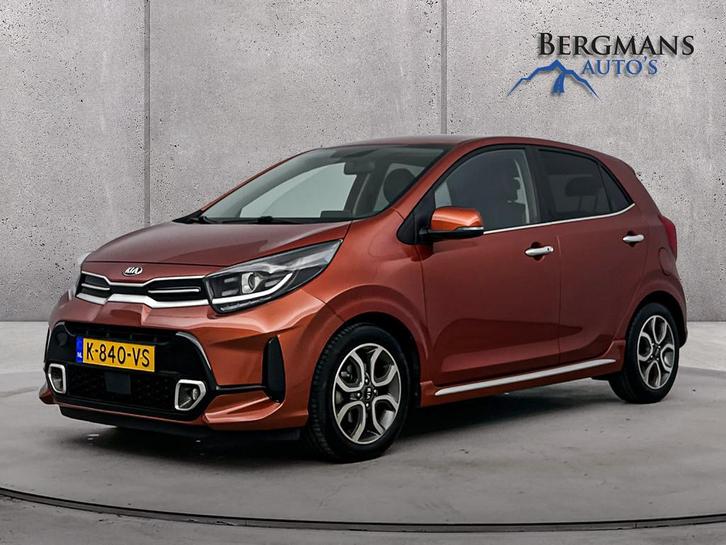 Kia Picanto - 1.0 DPi GT-Line // LEDER // CAMERA //, Auto's, Kia, Bedrijf, Te koop, Picanto, ABS, Achteruitrijcamera, Airbags