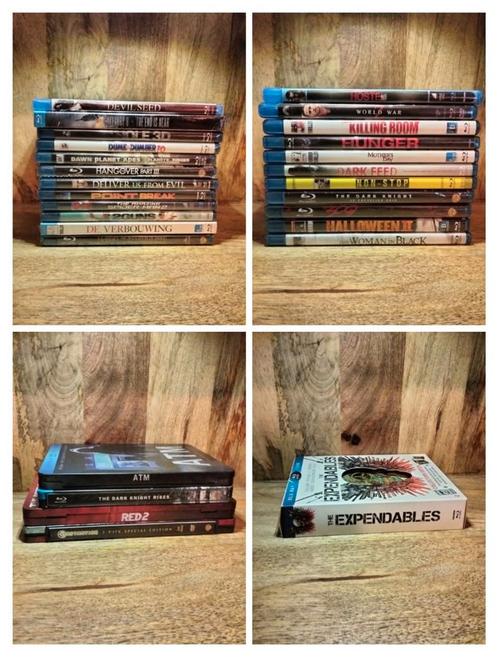 Diverse blu ray , geseald, metal steel case, Cd's en Dvd's, Blu-ray, Zo goed als nieuw, 3D, Ophalen of Verzenden