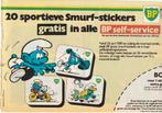 retro reclame 1980 BP tankstation smurfen stickers, Verzamelen, Verzenden, Overige typen