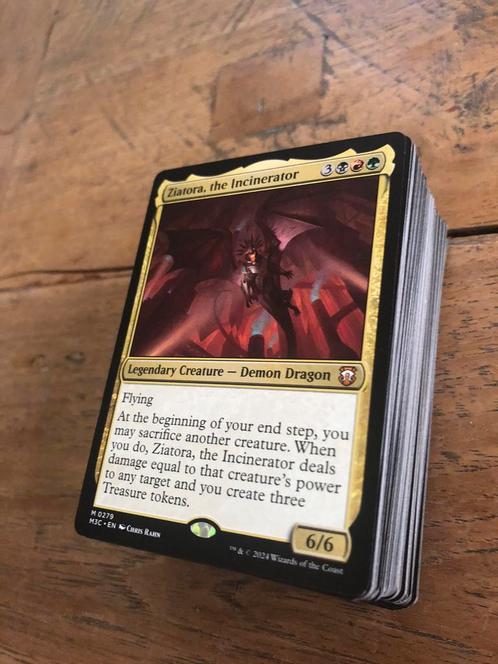 Mtg commander deck ziatora, Hobby en Vrije tijd, Verzamelkaartspellen | Magic the Gathering, Zo goed als nieuw, Speeldeck, Ophalen of Verzenden