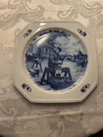 Delfts blauw decoratief bord "de Klompenmaker, Ophalen