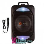 Karaoke Machine, Party Speaker, Lichtshow, Accu, BT, USB, SD