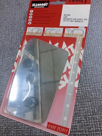 Spiegel glas Peugeot 205 – links - NOS beschikbaar voor biedingen