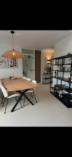 Zwarte stalen wandkast/vakkenkast - 175x145x40 cm, Huis en Inrichting, Kasten | Wandmeubels, Ophalen, Met plank(en), Gebruikt