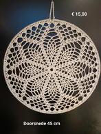 Gehaakte Mandala Wanddecoratie - 45 cm, Huis en Inrichting, Woonaccessoires | Wanddecoraties, Ophalen of Verzenden, Nieuw