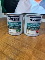 Sikkens 9016 /9010, Doe-het-zelf en Verbouw, Verf, Beits en Lak, Verzenden, Zo goed als nieuw, Wit