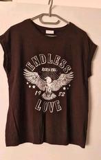 Rock&roll. Vila zwarte t-shirt. Maat S., Zwart, Vila, Ophalen of Verzenden, Zo goed als nieuw