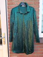 Super mooi pailleten tuniek van UWANTISELL, maat L groen, Verzenden, Zo goed als nieuw, Maat 42/44 (L), Groen