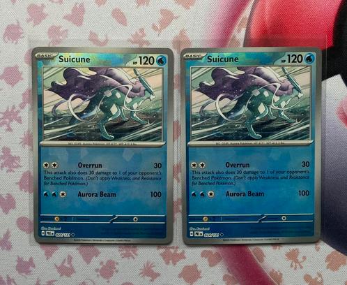 Suicune Pokeball Reverse 024 Pokémon Prismatic Evolutions, Hobby en Vrije tijd, Verzamelkaartspellen | Pokémon, Nieuw, Meerdere kaarten