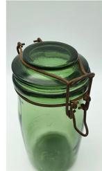 Groene weckpot, Antiek en Kunst, Ophalen of Verzenden