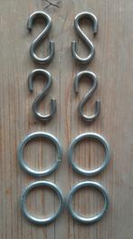 Metalen ringen en S-haken, Ophalen of Verzenden, Zo goed als nieuw