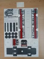 Bouwplaten GVB bus,  tram, Ophalen, Bus of Metro, Overige typen