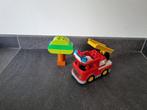 LEGO DUPLO Brandweertruck - 10901, Kinderen en Baby's, Speelgoed | Duplo en Lego, Ophalen of Verzenden, Zo goed als nieuw, Complete set