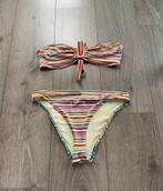 Gestreepte bikiniset meerkleurig strapless H&M - maat 38/40, H&M, Overige kleuren, Ophalen of Verzenden, Zo goed als nieuw