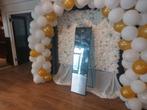 Bruiloft feest decoratie Flowerwall, lampions en meer, Hobby en Vrije tijd, Feestartikelen, Ophalen of Verzenden, Zo goed als nieuw