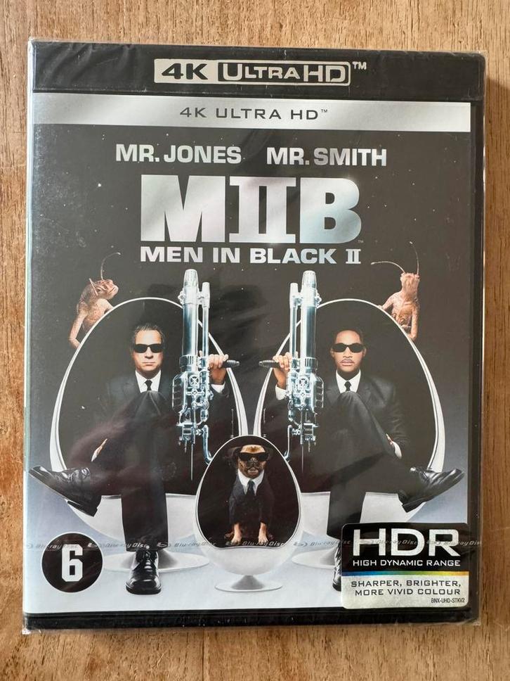 MIB Men In Black 2 4K ultra HD blu ray NL - nieuw in seal, Cd's en Dvd's, Blu-ray, Nieuw in verpakking, Actie, Ophalen of Verzenden