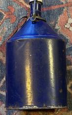 Antieke Blauw geemailleerde militaire veldfles, Ophalen, Landmacht, Nederland, Overige typen