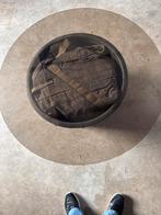 Ronde glazen plaat - 1 meter diameter, Huis en Inrichting, Tafels | Salontafels, Ophalen, 100 tot 150 cm, Rond, Minder dan 50 cm