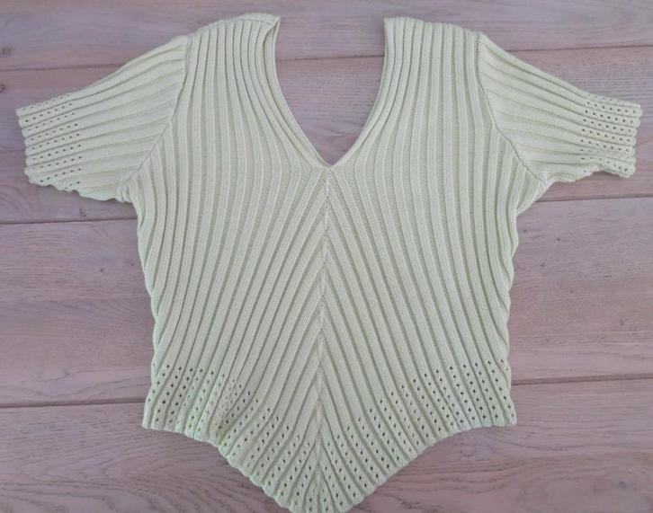 Zomertrui licht groen maat 38, Kleding | Dames, Truien en Vesten, Zo goed als nieuw, Maat 38/40 (M), Groen, Ophalen of Verzenden