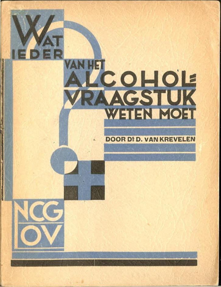 Ds. D. van Krevelen - ALCOHOLVRAAGSTUK., Boeken, Geschiedenis | Stad en Regio, Gelezen, Ophalen of Verzenden