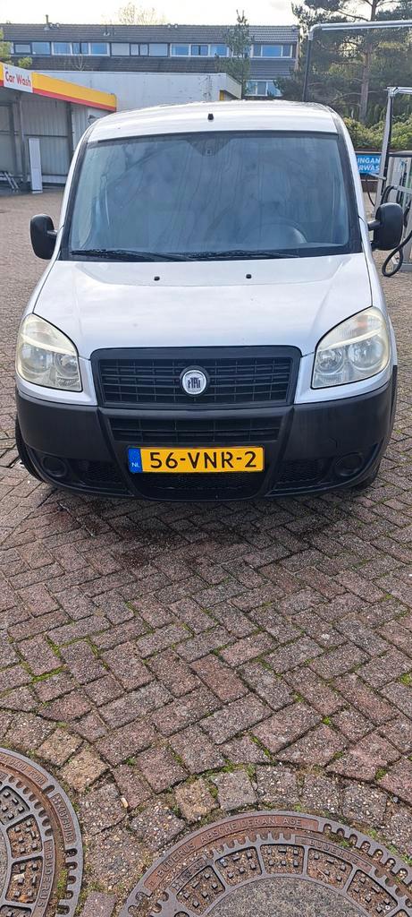 Fiat Doblo 1.9 JTD 2008, Auto's, Bestelauto's, Particulier, Airbags, Trekhaak, Fiat, Diesel, Handgeschakeld, Origineel Nederlands