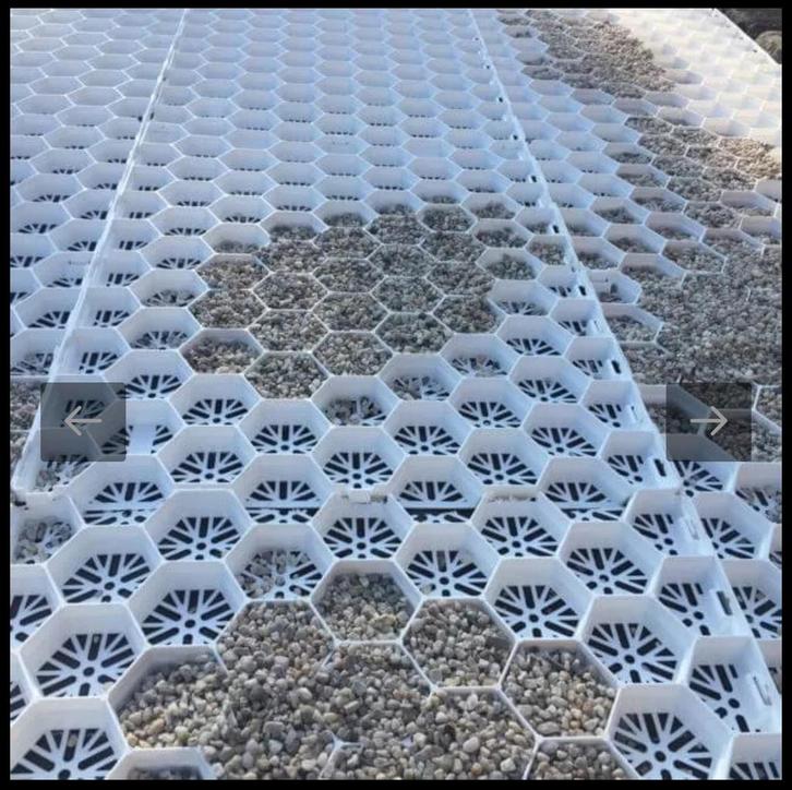 7x Aslon Grindplaten Wit - 3,26m2 - Nieuw, Tuin en Terras, Grind, Keien en Split, Nieuw, Overige typen, Wit, Overige materialen