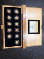 Gouden Willem III tientjes set met certificaat, Ophalen of Verzenden, Goud