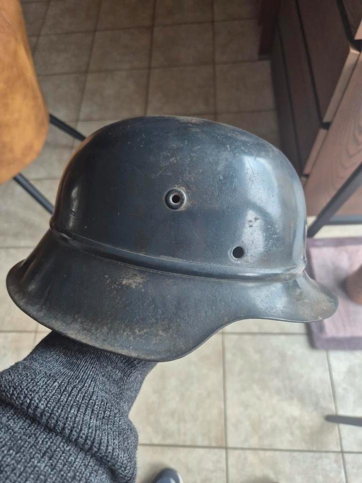 M42 Luftschutz Beaded helm !!!, Verzamelen, Militaria | Tweede Wereldoorlog, Landmacht, Helm of Baret, Duitsland, Ophalen of Verzenden