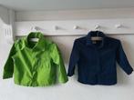 Primark Donkerblauwe Rib Blouse Noppies vintage groen Mt. 74, Kinderen en Baby's, Babykleding | Maat 74, Overhemdje of Bloesje