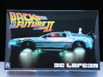 DeLorean Back to the Future 2 bouwmodel vlieg +straat versie beschikbaar voor biedingen