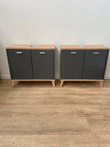 Badkamer meubel gootsteen 2 stuks