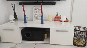 tv meubel hoogglans wit beschikbaar voor biedingen