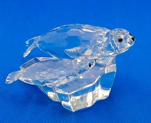 Swarovski jaarstuk Robben, Verzamelen, Swarovski, Zo goed als nieuw, Figuurtje, Ophalen of Verzenden