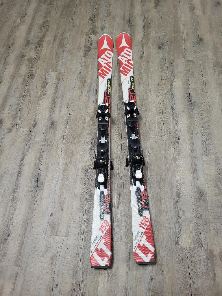 Atomic heren ski racing carv 158 cm redster, Ophalen, 140 tot 160 cm, Gebruikt, Carve