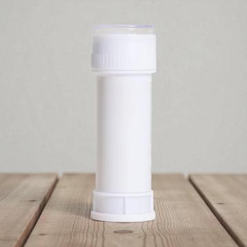 Partij witte blanco bellenblaas potjes 44x beschikbaar voor biedingen